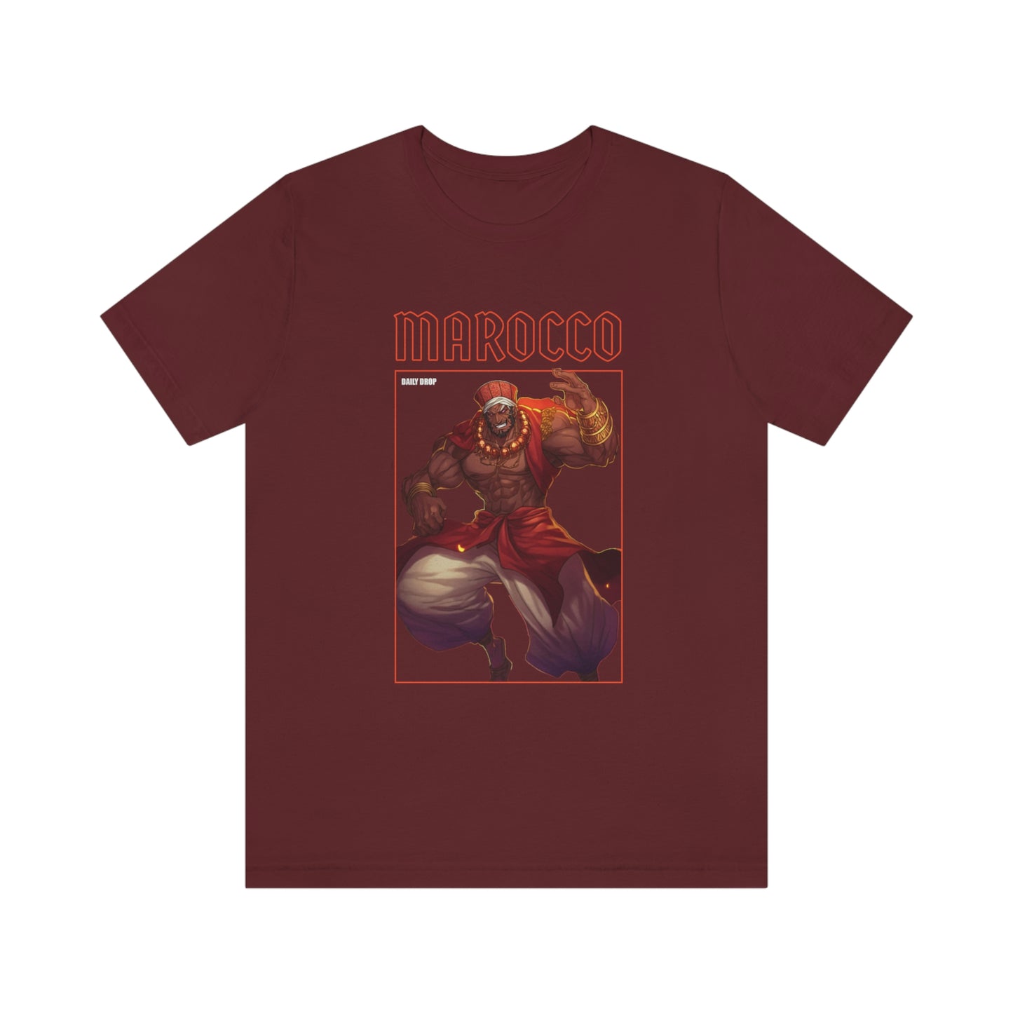 Marocco Supervillain Anime Tee Printify