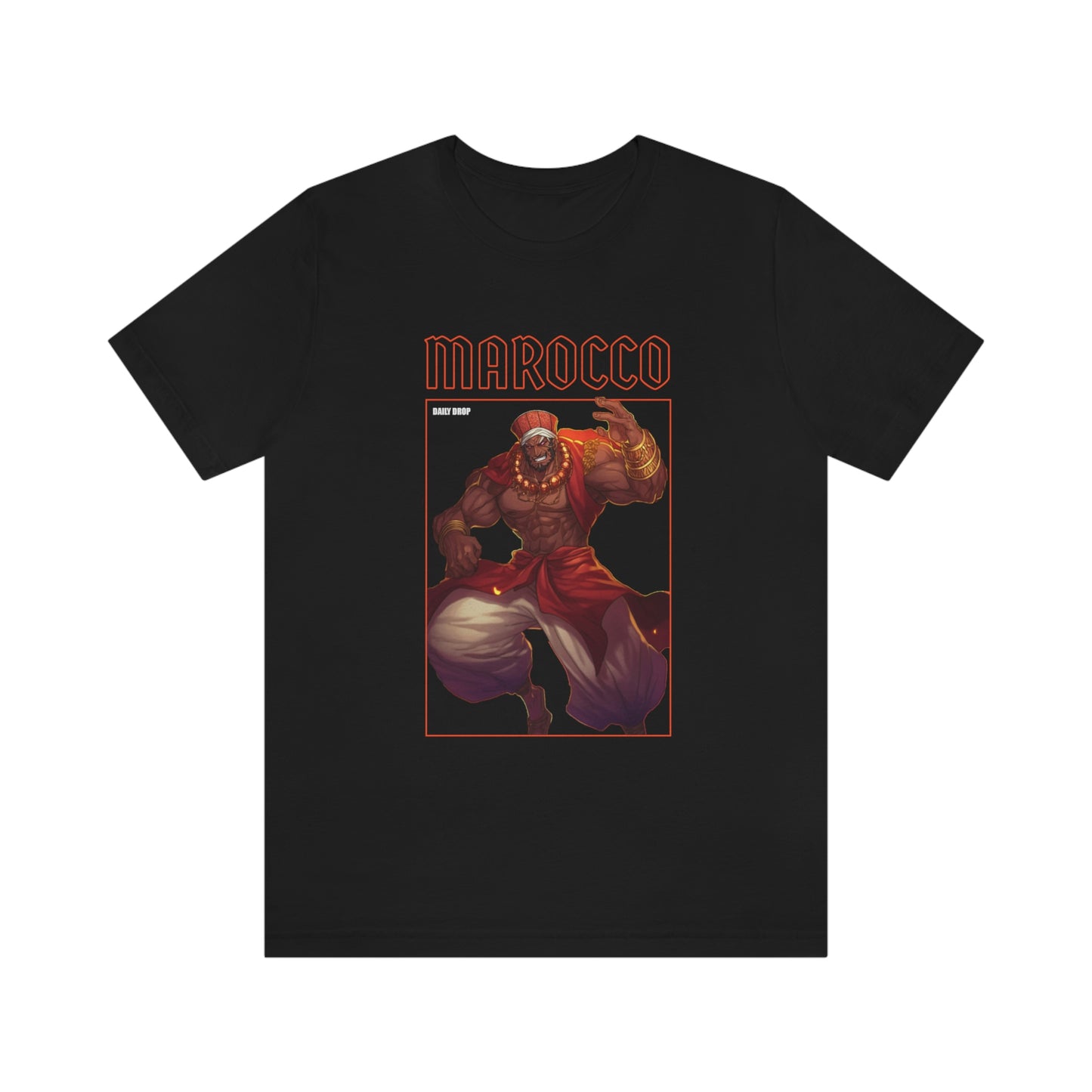 Marocco Supervillain Anime Tee Printify