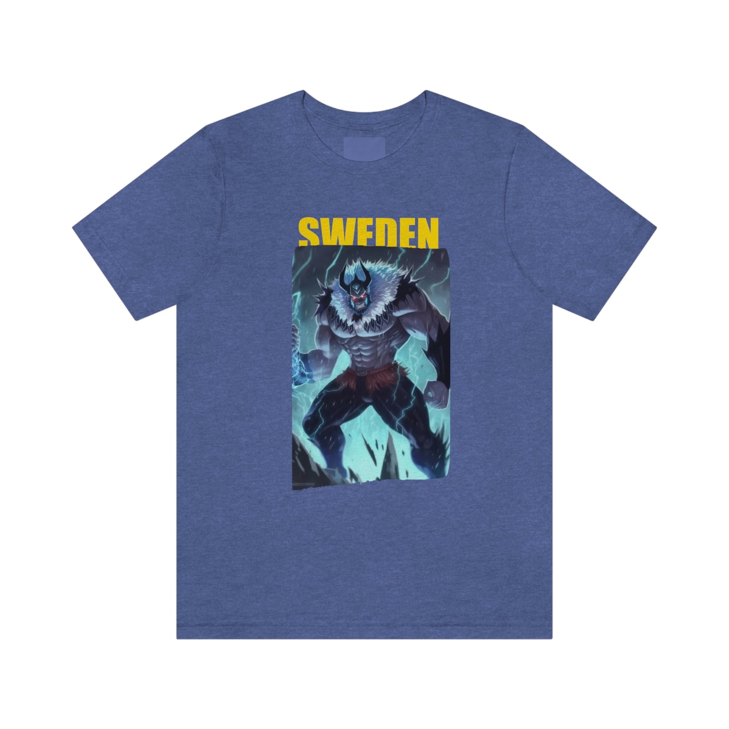 Sweden Supervillain Anime Tee Printify