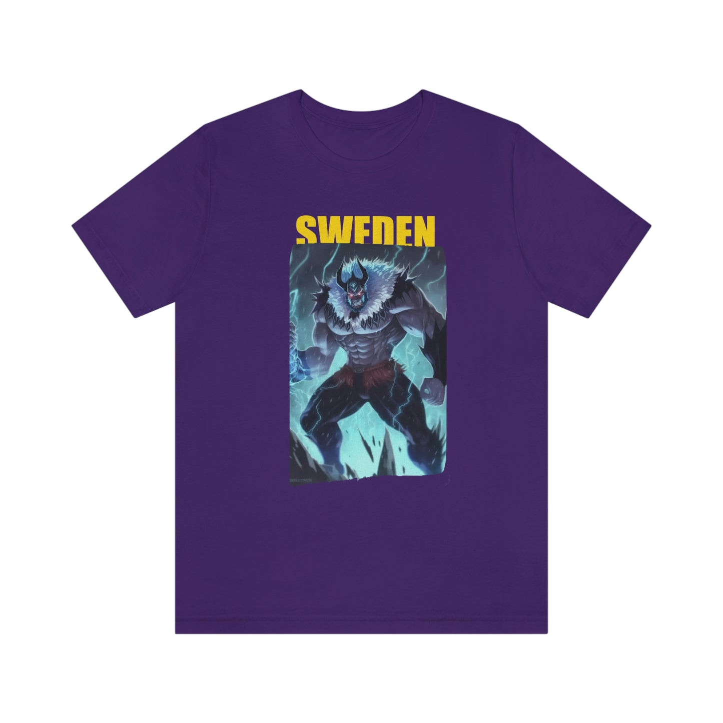 Sweden Supervillain Anime Tee Printify
