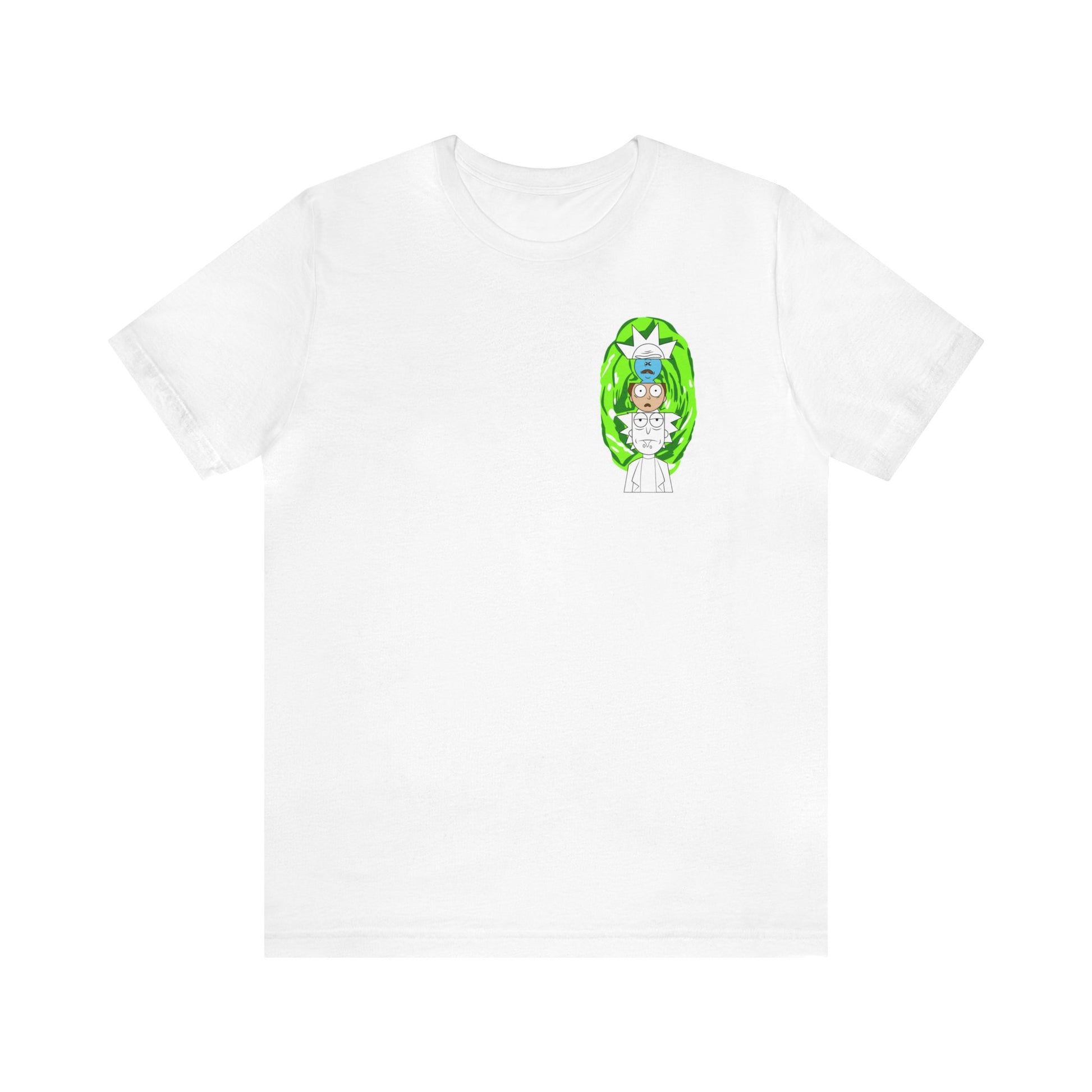 Rick & Morty Nested GeniusT-Shirt,portal, merch, gift, top, buy online, shop, gift, rick, luna, moon white
