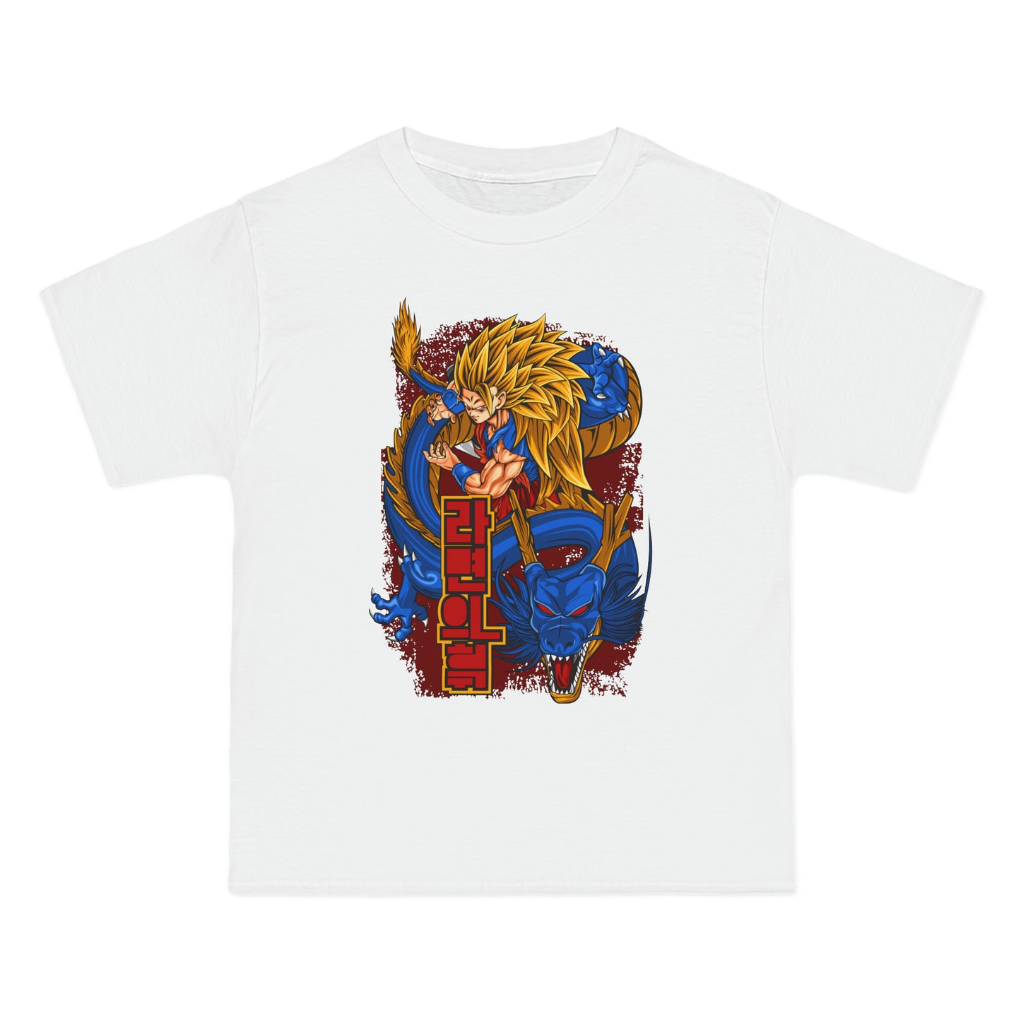 Dragon Ball Z Oversize T-Shirt with Super Saiyan 3 Goku, anime, manga,shop, tee, dragon, top, buy, online, white