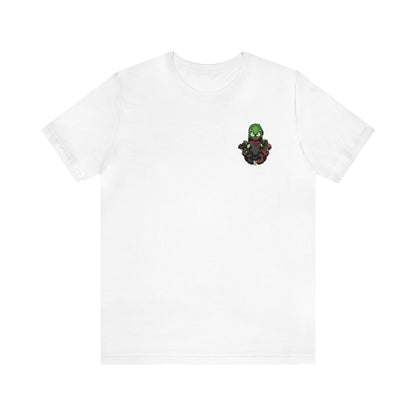 Pocket-Sized Adventure Rick T-Shirt, portal, merch, gift, top, buy online, shop, gift, rick, luna, moon, white