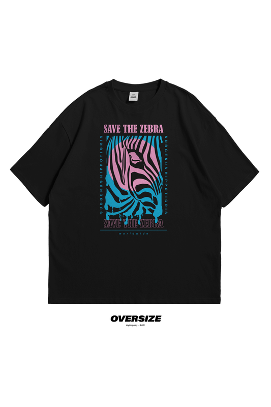 Save the Zebra T-shirt, zebra, pink, colors, bubble, clue, save, naturem world, tee, shop, merch, present, super