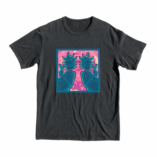 Pink Rick T-Shirt, portal, merch, gift, top, buy online, shop, gift, rick, luna, moon