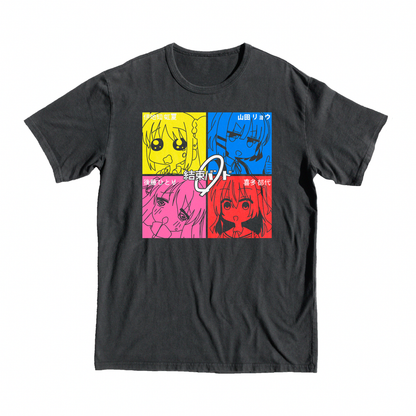 Bocchi the Rock! Band Moments T-Shirt, tee, shop, buy, gift, present, colors, girl, 