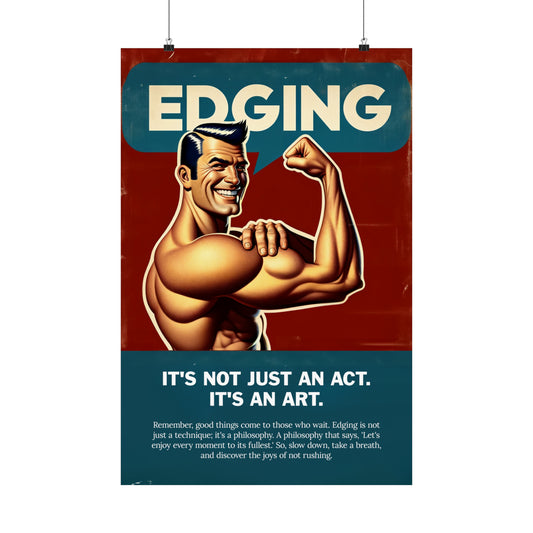 Edging - Fake Ad Poster