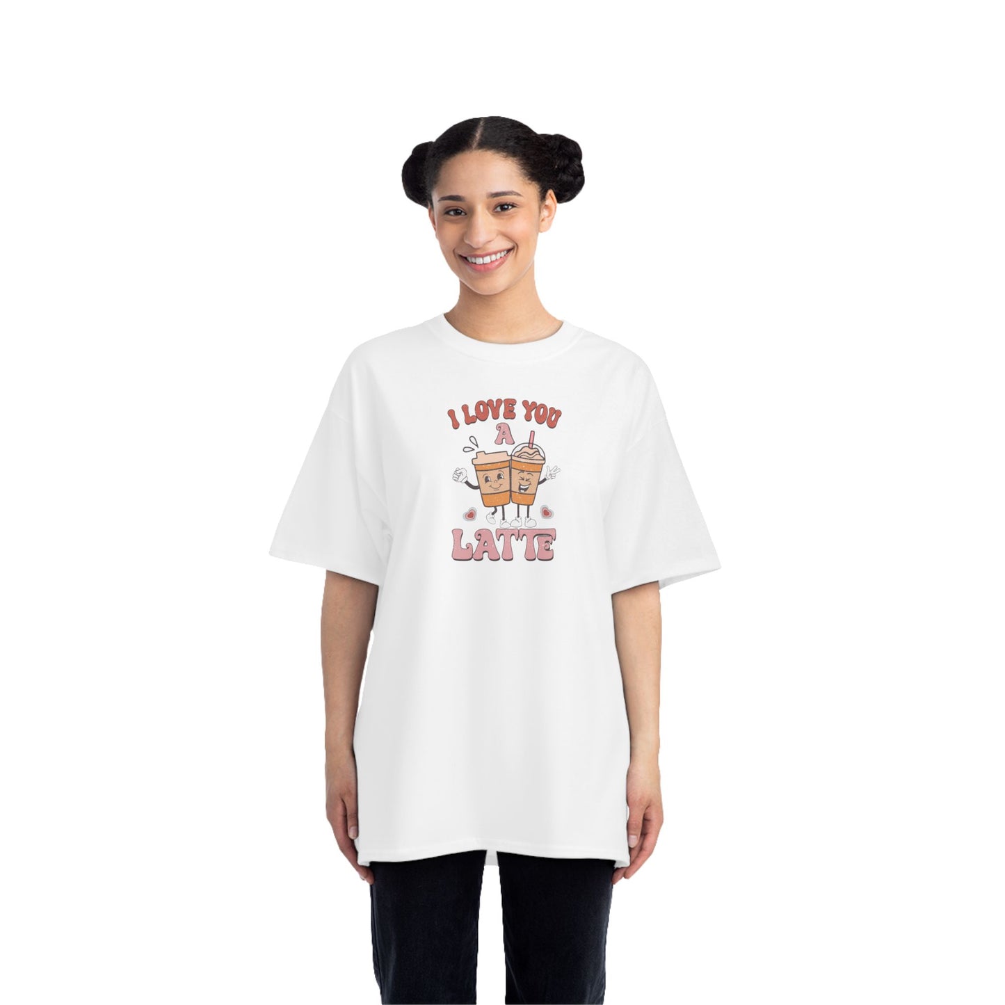 Latte Lover Oversized T-Shirt