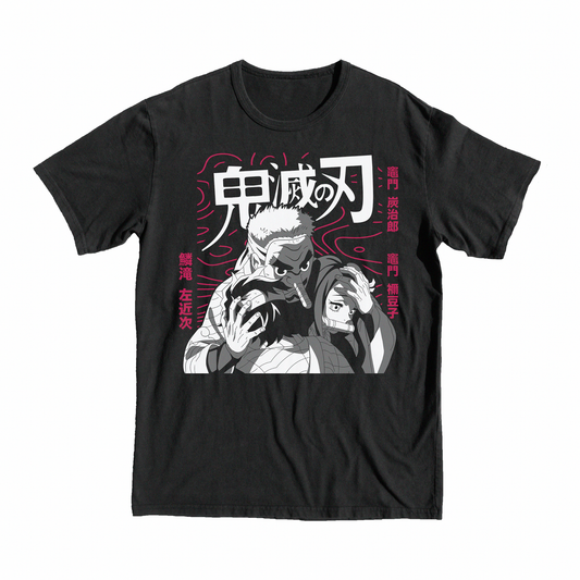 Demon Slayer History T-Shirt, tee, shop, anime, manga, friends, hero, comic, moments, trend, shop, gift, black