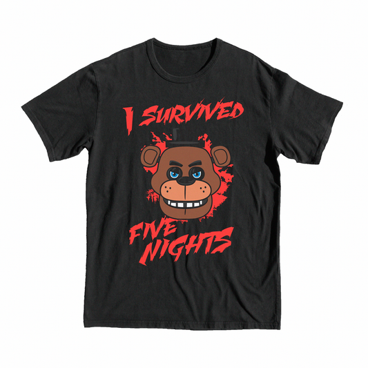 Five Nights At Freddys Survived T-Shirt