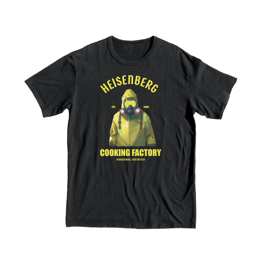 BREAKING BAD "HEISENBERG" ANIME T-SHIRT buy merch manga anime top style heisenberg cooking factory black style 