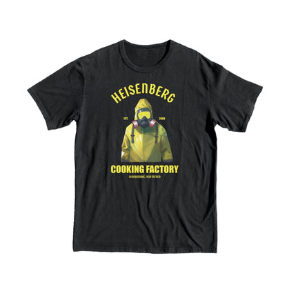 BREAKING BAD "HEISENBERG" ANIME T-SHIRT buy merch manga anime top style heisenberg cooking factory black style 