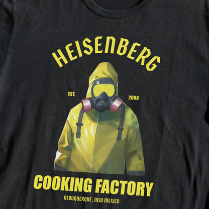 BREAKING BAD "HEISENBERG" ANIME T-SHIRT buy merch manga anime top style heisenberg cooking factory black style full