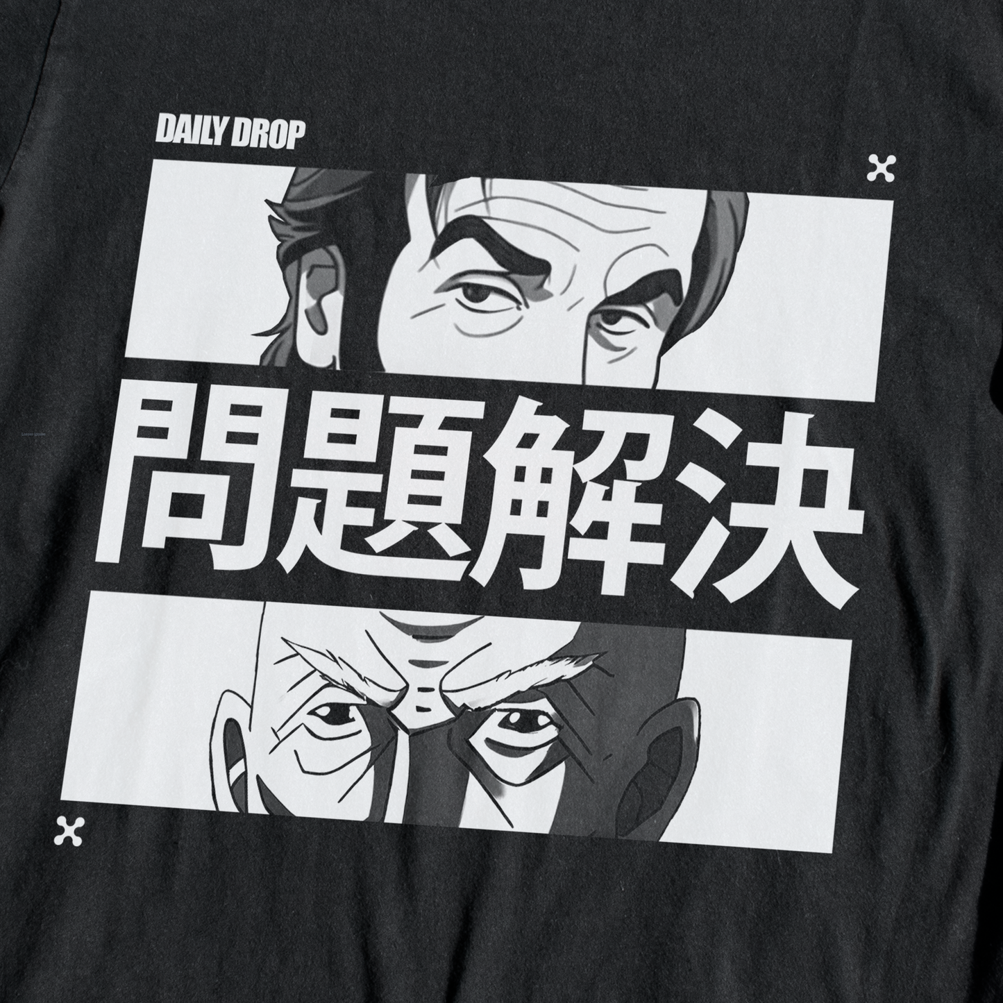 BREAKING BAD "PROBLEM SOLVERS" ANIME T-SHIRT tee. anime manga shop buy merch style saul mike daily drop store black gift present full