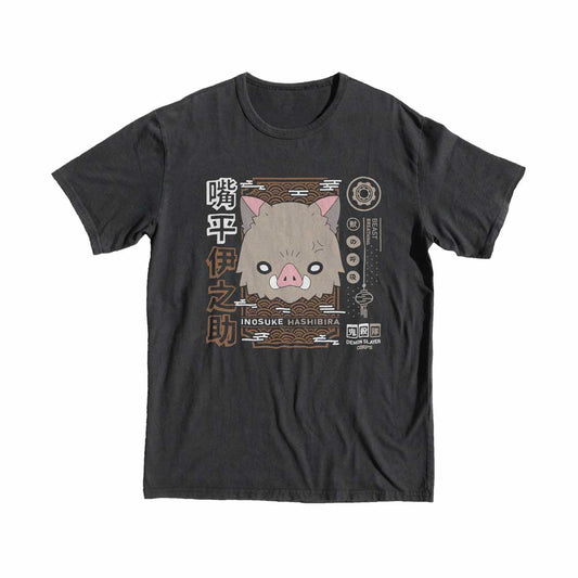 Demon Slayer Inosuke T-shirt Pig t-shit anime mascot style manga cute