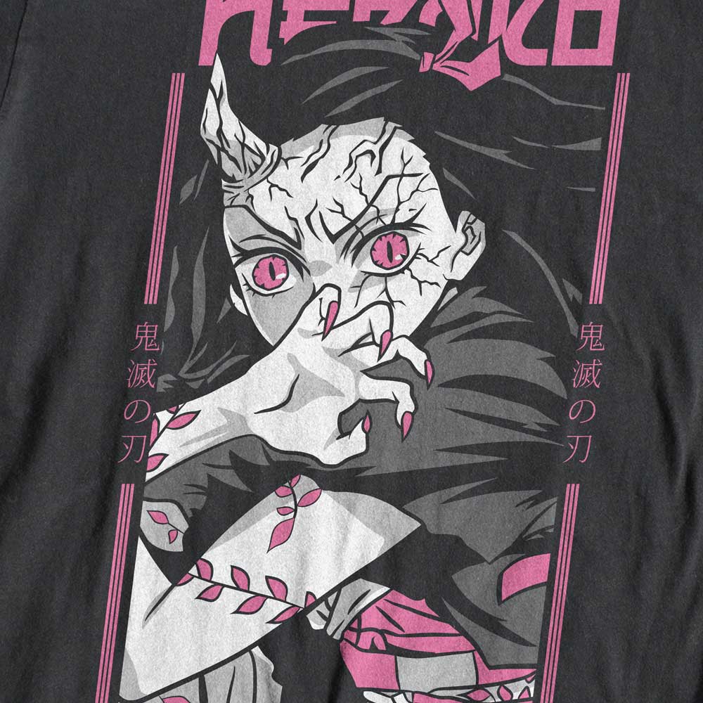 Demon Slayer Nezuko T-shirt anime manga t-shirt full.