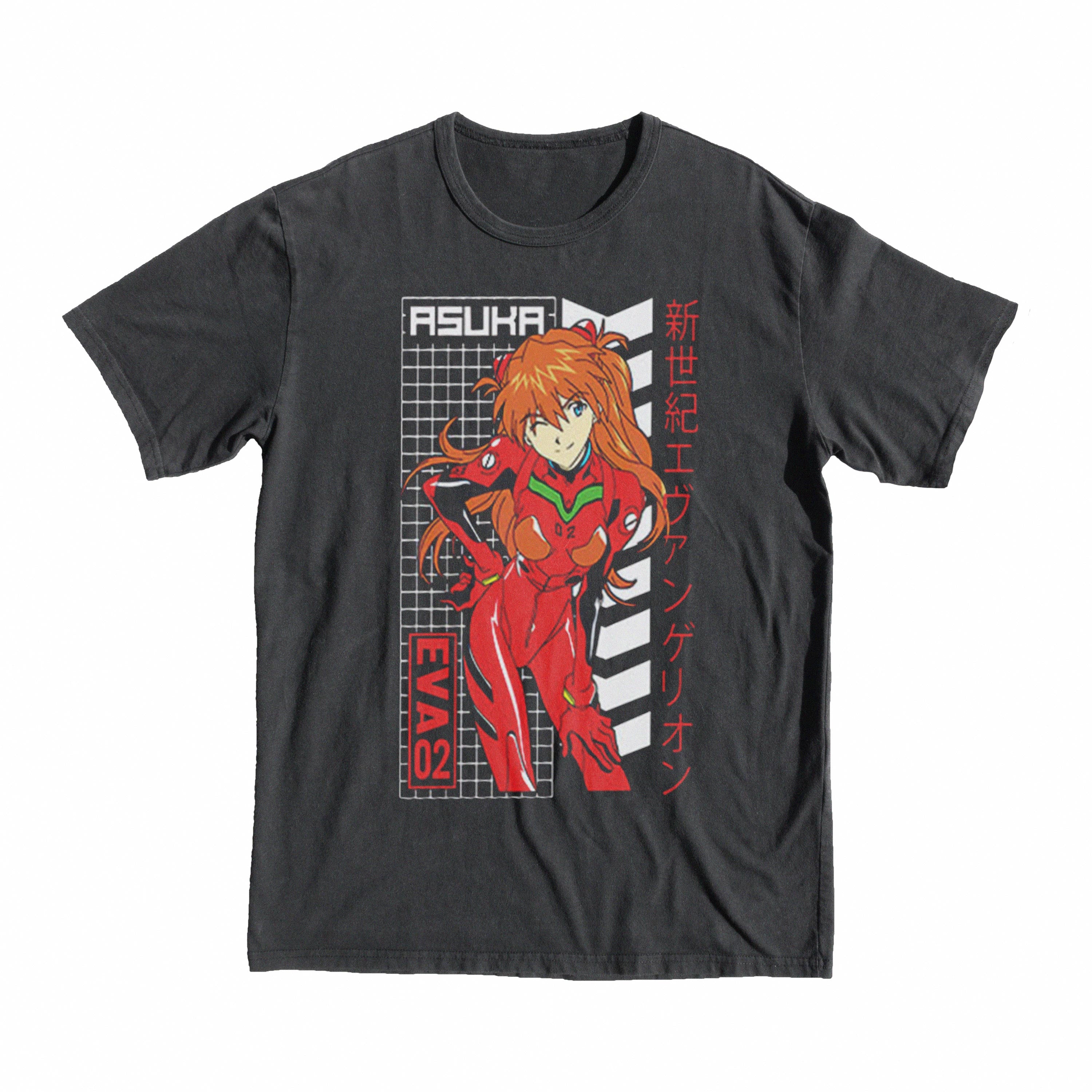 Evangelion Asuka T-Shirt – Daily Drop