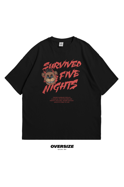 FNAF  Survived  T-Shirt