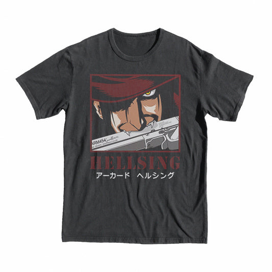 Hellsing Alucard Eye T-Shirt tee anime gaming game merch shop buy gift manga 