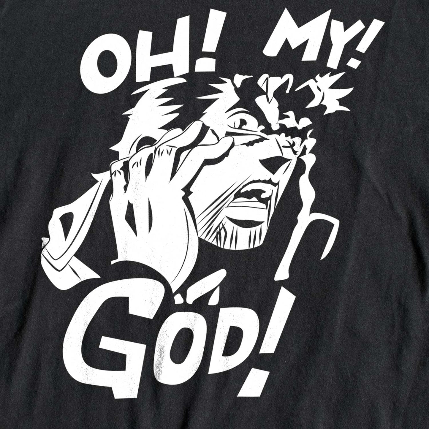 Jojo Bizarre Oh My God T-shirt Black Print
