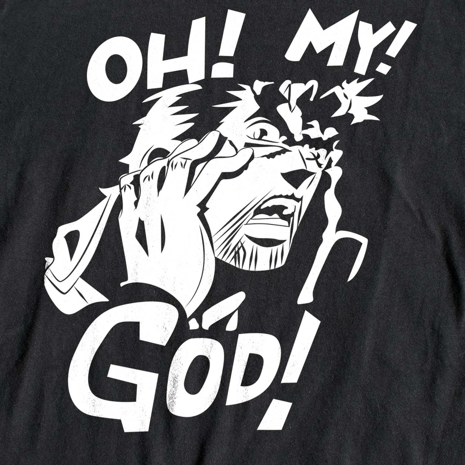 Jojo Bizarre Oh My God T-shirt Black Print