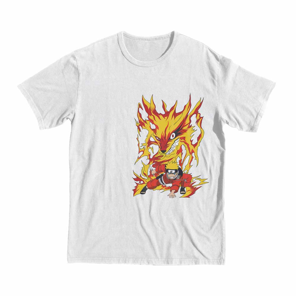 Naruto Fire T-shirt anime mango shop buy shopping tee fier naruto monster delivery free