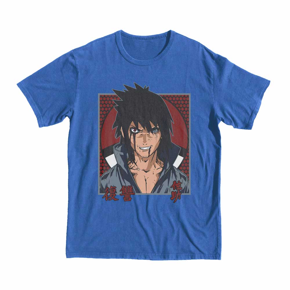 Naruto Smile T-shirt tee gift merch present poster buy online delivery free top style shop shopping now street blue