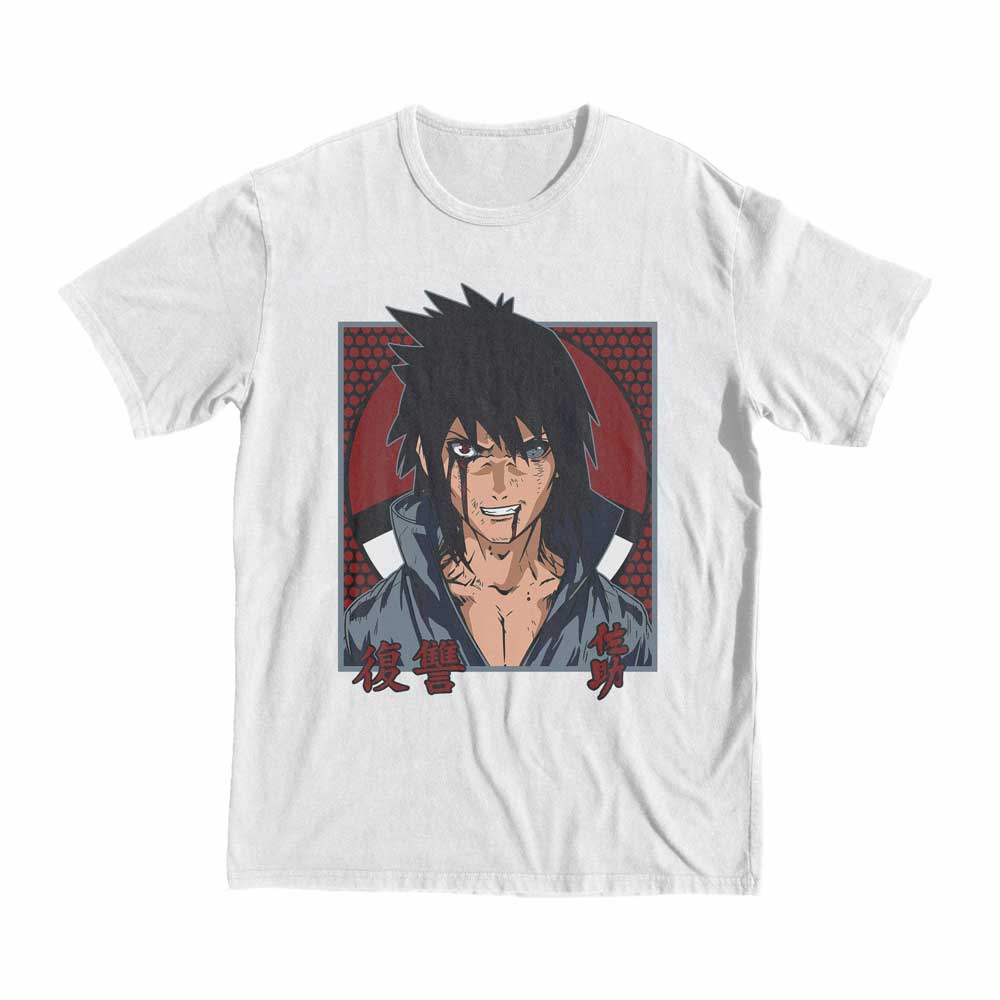 Naruto Smile T-shirt tee gift merch present poster buy online delivery free top style shop shopping now street white