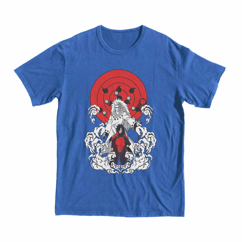 Naruto Target T-shirt anime manga shop tee buy merch free delivery fashion merch trendy style gift present blue