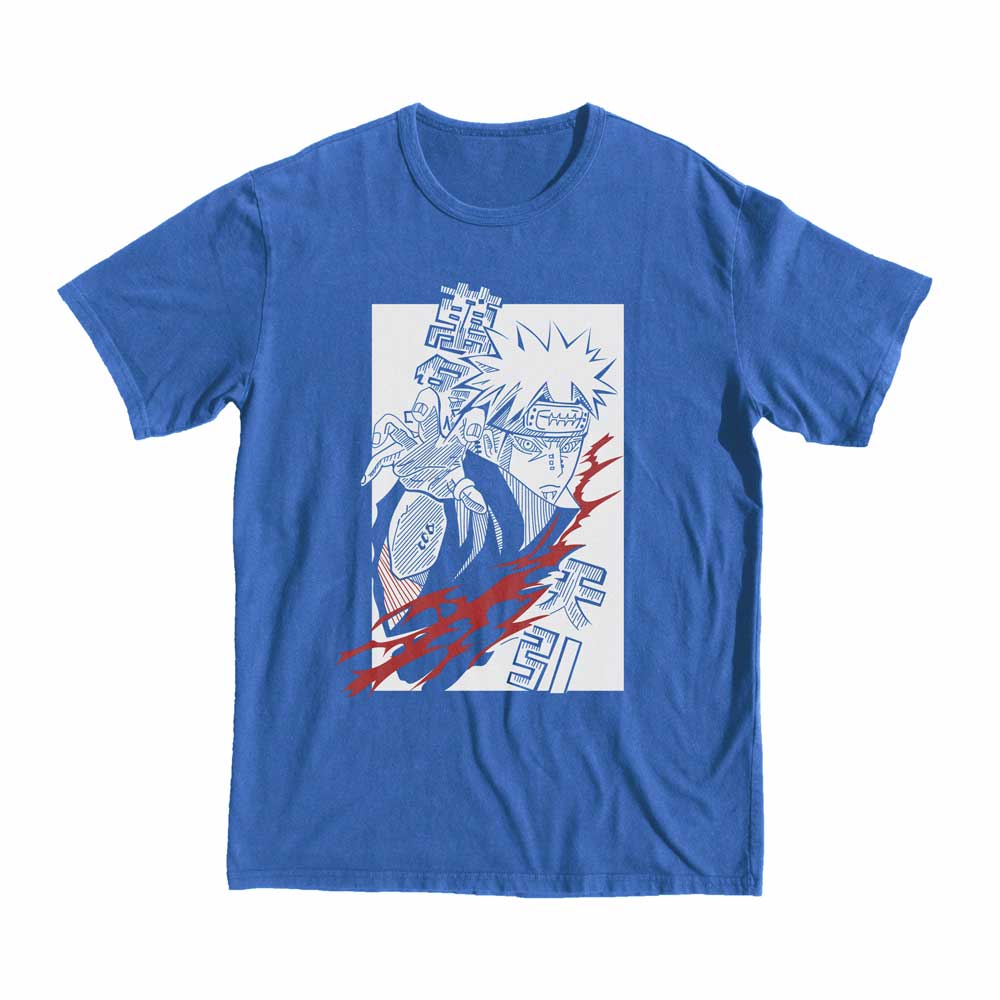 Naruto V2 T-shirt anime manga tee shop merch style delivery free comic fashion trendy blue