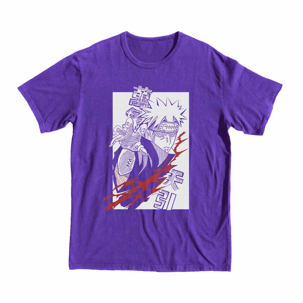 Naruto V2 T-shirt anime manga tee shop merch style delivery free comic fashion trendy purple
