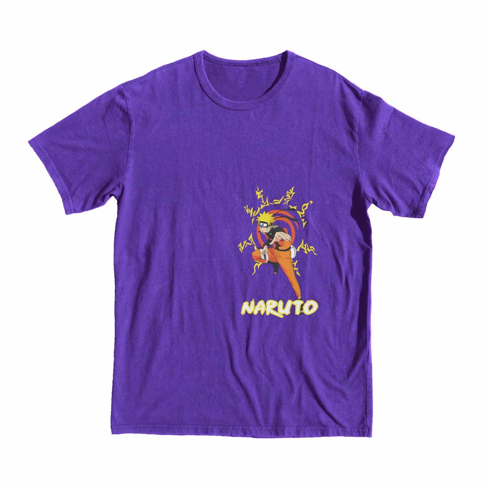 Naruto V3 T-shirt anime manga shop buy tee shopping delivery sun gift hero merch purple
