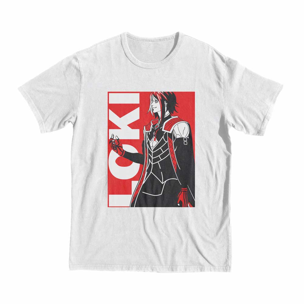 Record of Ragnarok Loki T-shirt tee shop buy merch comic loki online gift shop now delivery free style streets tee white