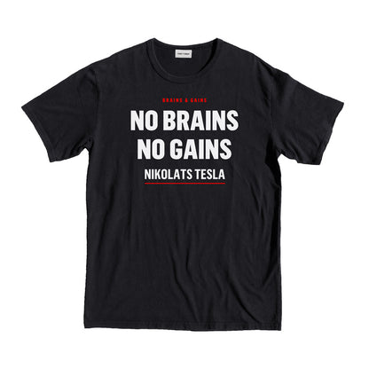 Tesla Science Gym T-shirt black tee t-shirt gym joke style science nikolas niko present shop buy dailydrop store