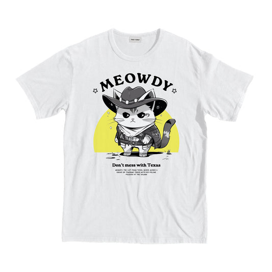 Texas Meowdy Boy, Cat T-shirt