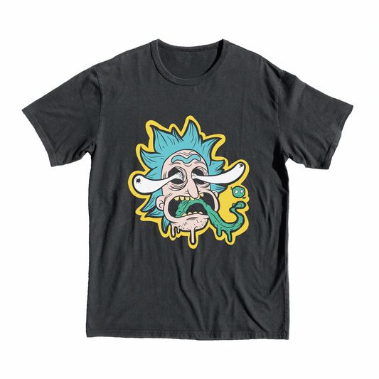 Scientist Character Explosion Rick T-Shirt, portal, merch, gift, top, buy online, shop, gift, rick, luna, moon
