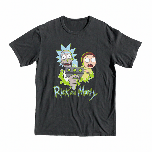Sci-Fi Adventure Rick Morty Duo T-Shirt, portal, merch, gift, top, buy online, shop, gift, rick, luna, moon