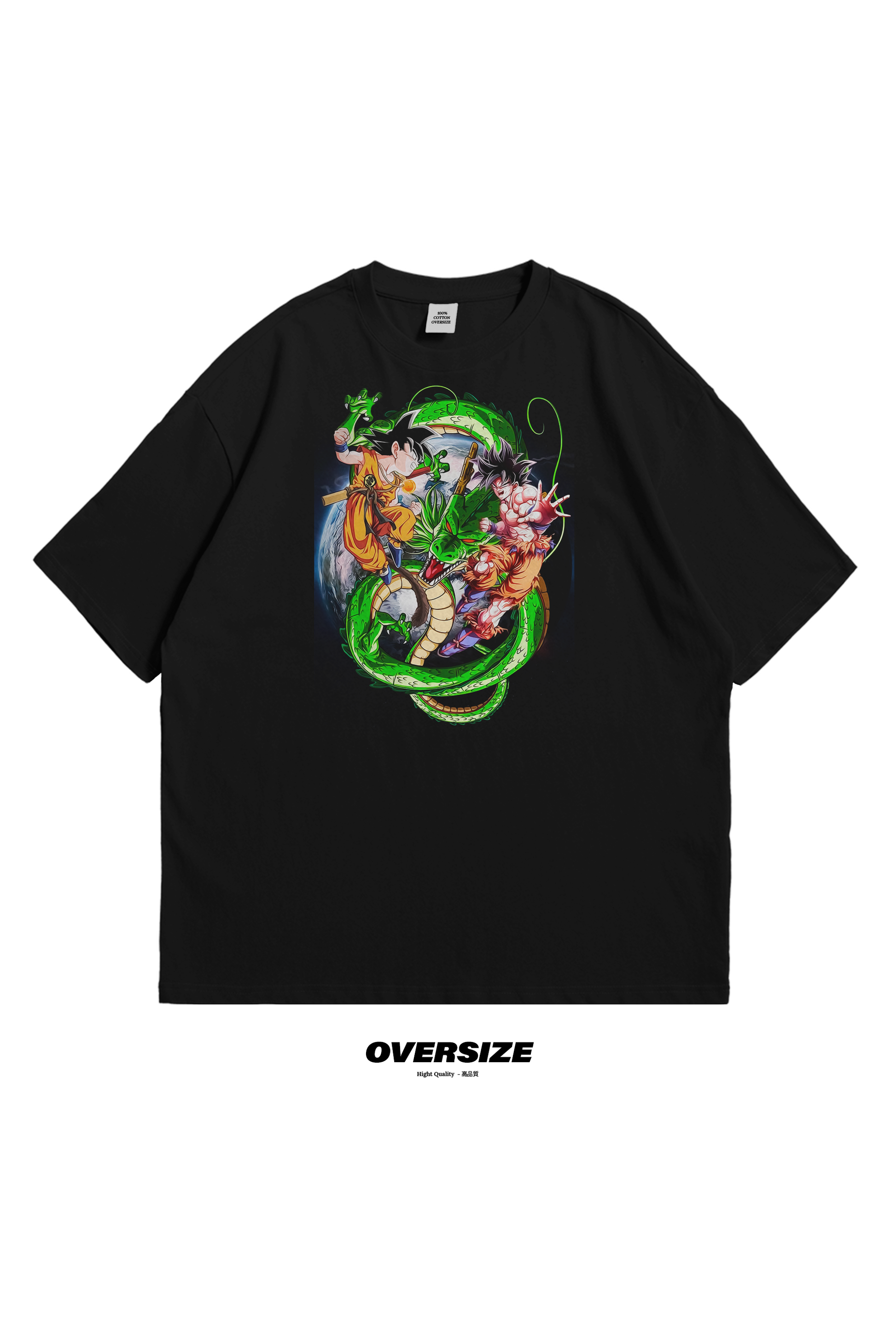 Dragon ball Goku Fight T-Shirt - Black / S