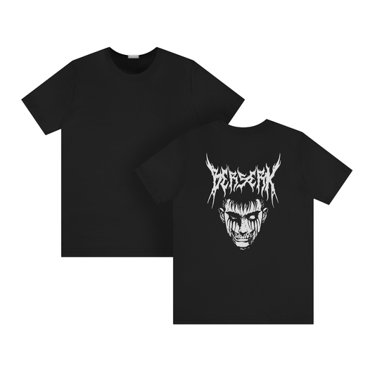 BackPrint Berserk Metal Tee Printify