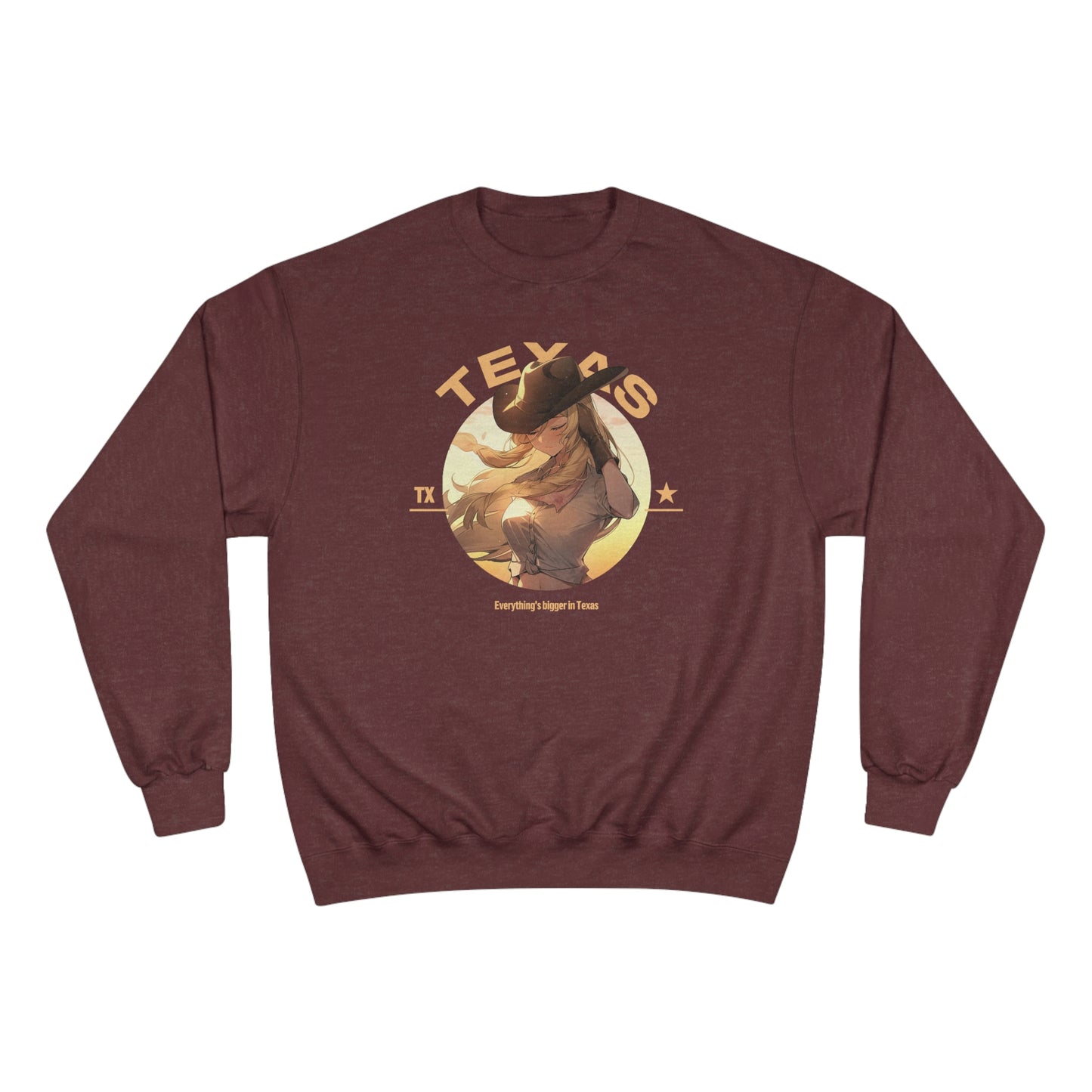 Texas, Anime Champion Sweatshirt