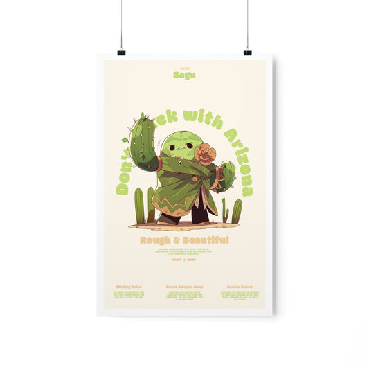 Arizona II, Premium Matte Mascot Poster