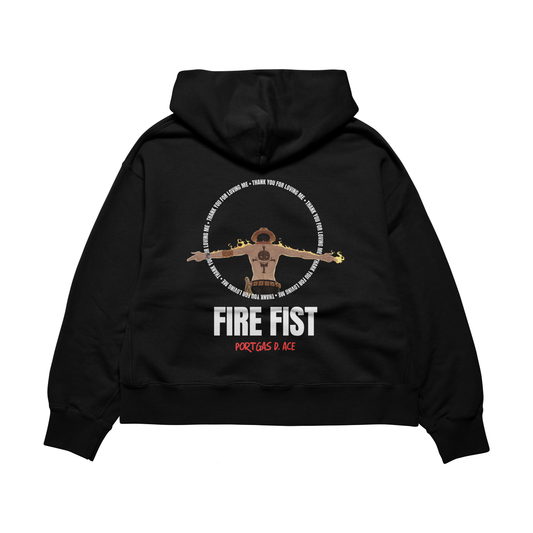 Fire Fist Sweatshirt Printify