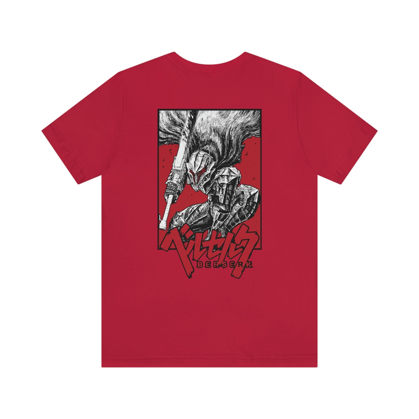 BackPrint Berserk Armor Tee Printify