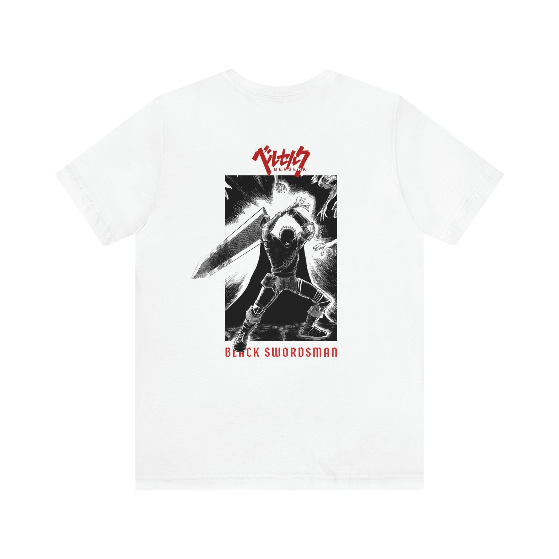 BackPrint Berserk Guts Fight Tee Printify