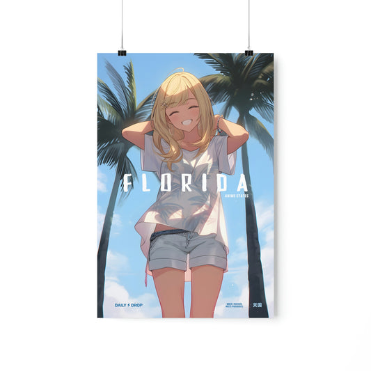 Florida, Premium Matte Anime Poster