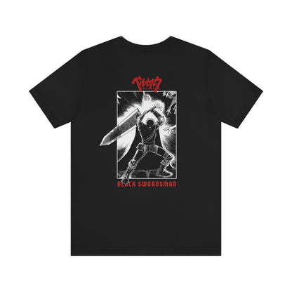 BackPrint Berserk Guts Fight Tee Printify