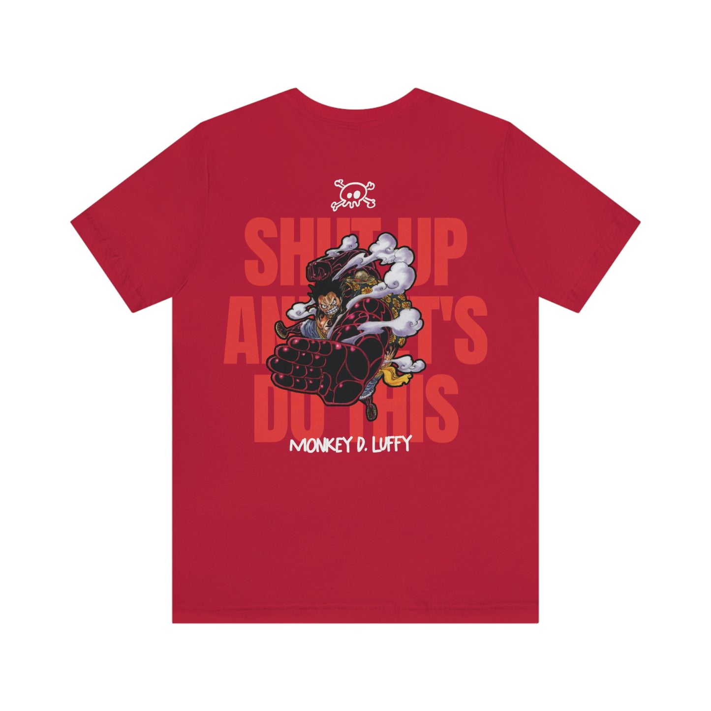 BackPrint D. Luffy Tee Printify