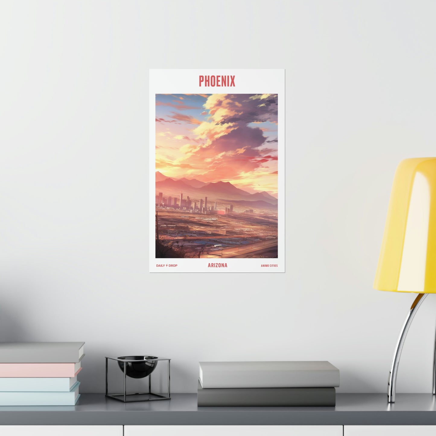 Phoenix, Arizona, Premium Matte Anime Poster