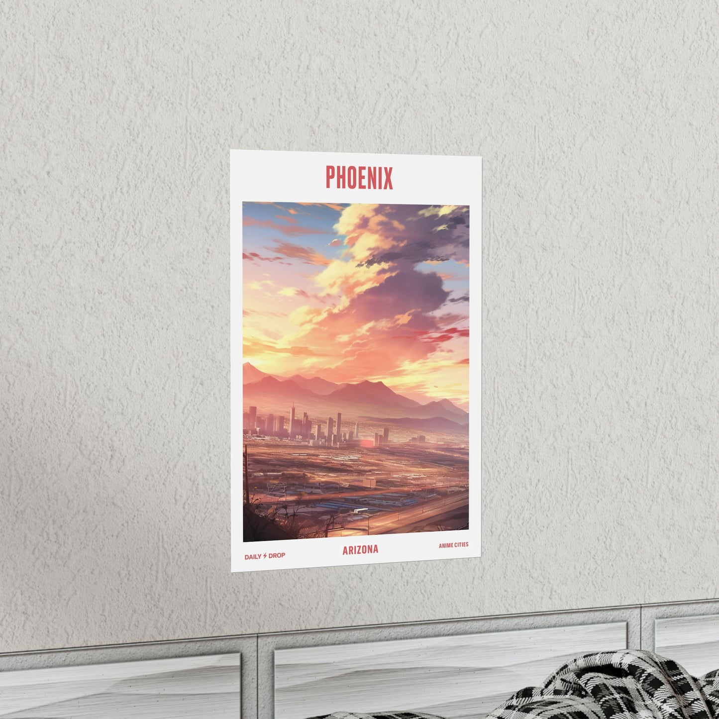 Phoenix, Arizona, Premium Matte Anime Poster