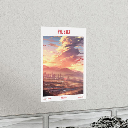 Phoenix, Arizona, Premium Matte Anime Poster